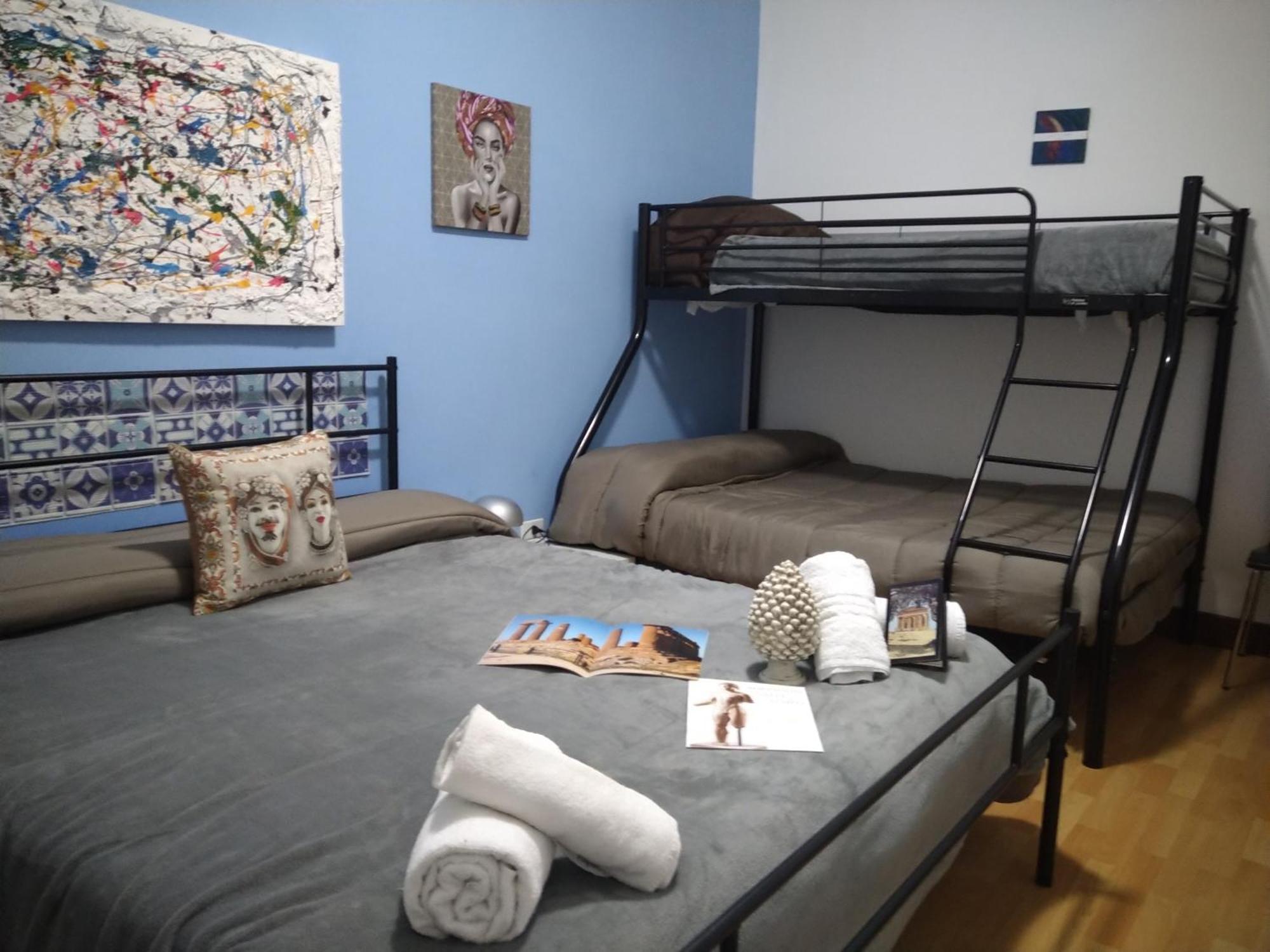 אגריג'נטו Artemide Rent Bedrooms מראה חיצוני תמונה