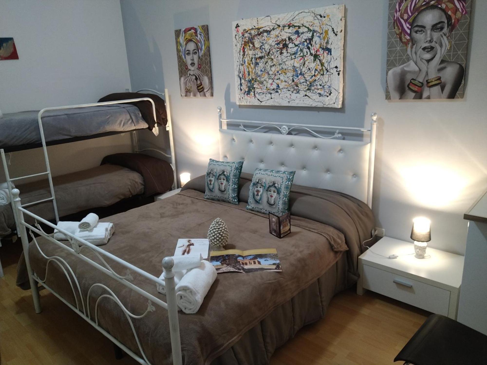 אגריג'נטו Artemide Rent Bedrooms מראה חיצוני תמונה