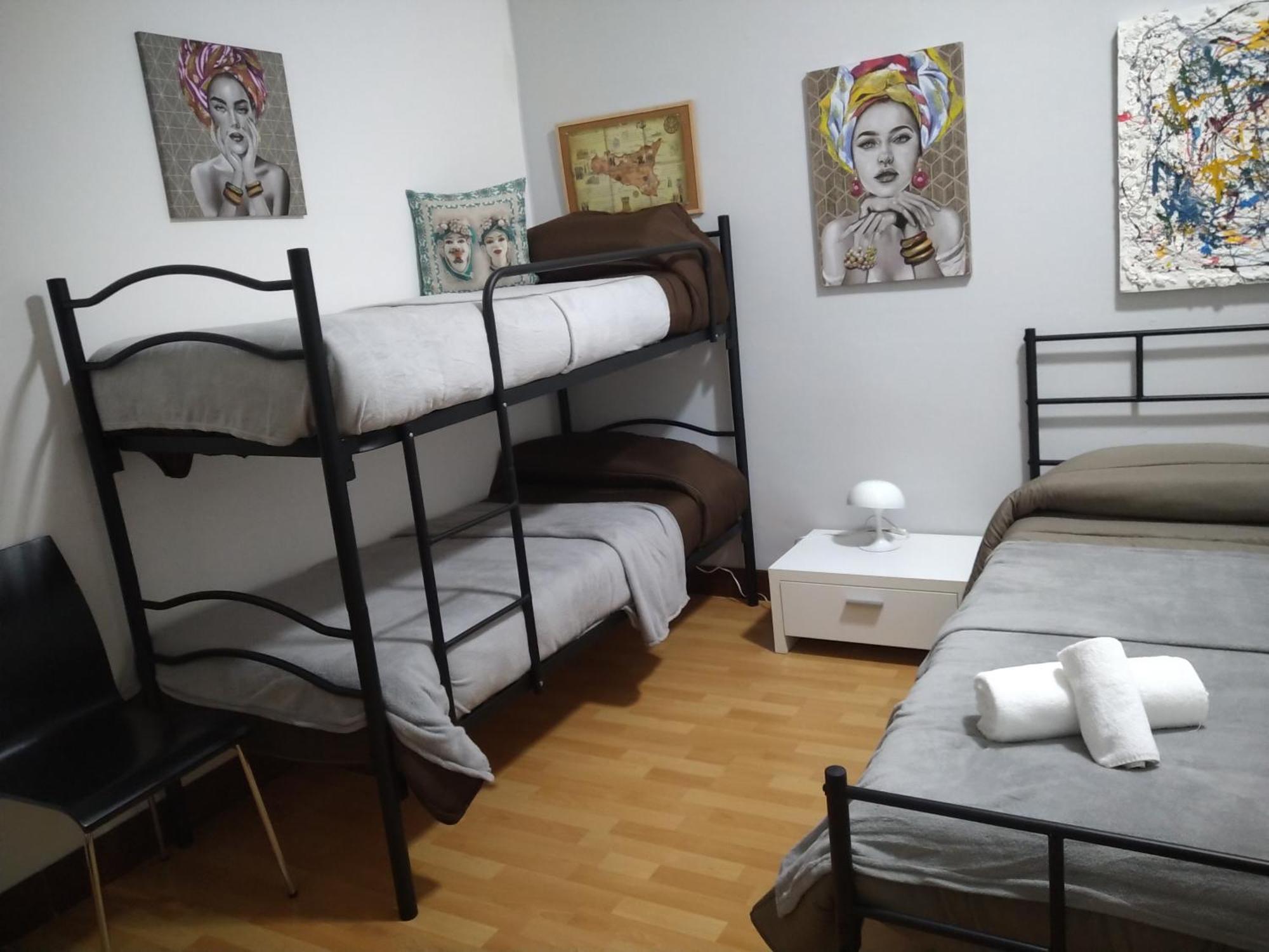 אגריג'נטו Artemide Rent Bedrooms מראה חיצוני תמונה
