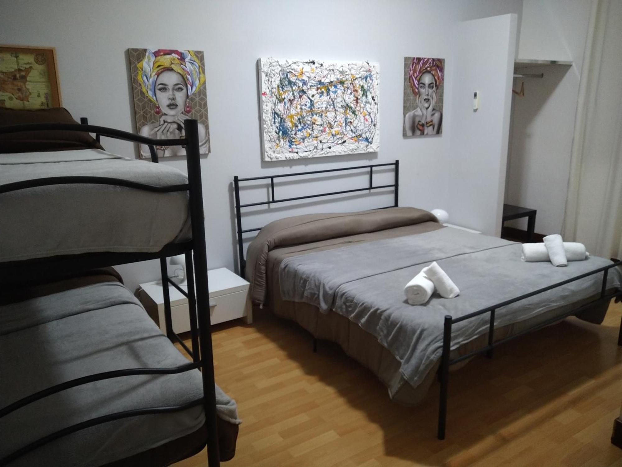 אגריג'נטו Artemide Rent Bedrooms מראה חיצוני תמונה